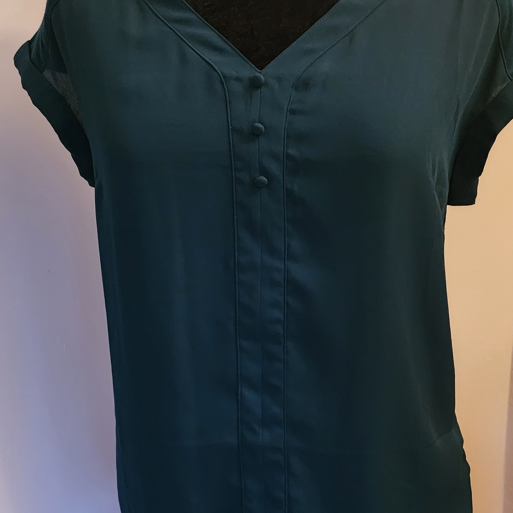 Chic Teal Blouse for Women